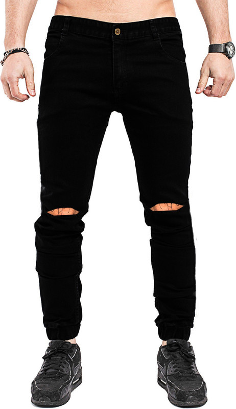 damler Slim Men Black Jeans