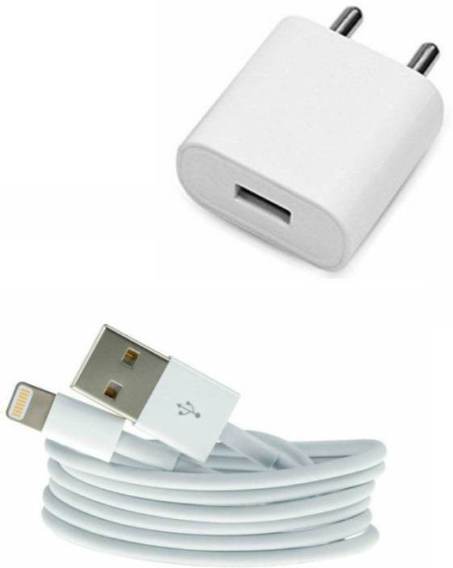 newzo Wall Charger Accessory Combo for APPLE MOBILES(White, White)