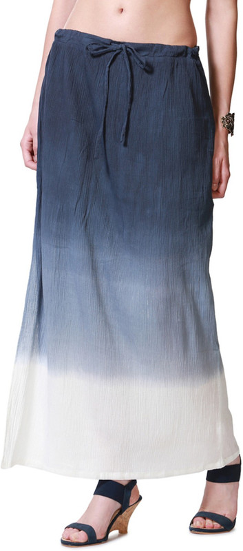 People Solid Women Straight White, Grey Skirt
