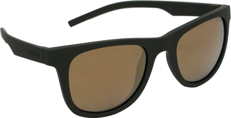 Polaroid Wayfarer Sunglasses(Golden)
