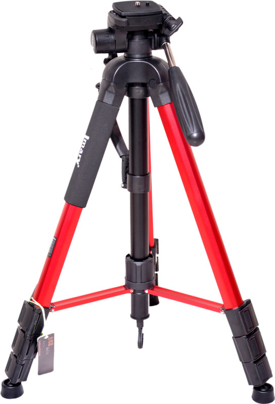 Techlife Solutions Techlife Professional Aluminiu Tripod, Monopod(Red, Supports Up to 4000 g)