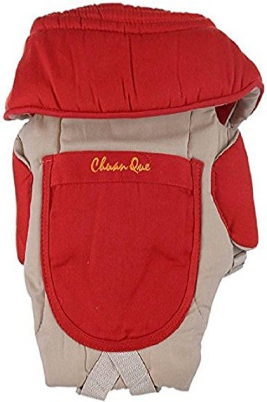 Continental Adjustable Imported Hands-Free 4-in-1 Baby Carrier Bag , Carry Bag , Front Carry Bag with Comfortable Head Support & Buckle Straps(Red Linen) Baby Carrier(Red Linen, Front Carry facing in)