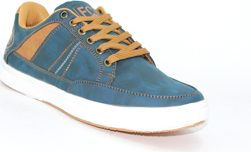 fieldcare 1466 Best fit Men's synthetic leather casual boot sneakers Outdoors For Men(Blue)