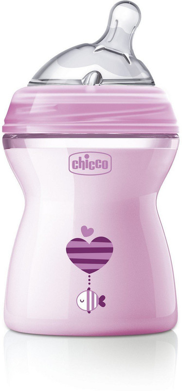 Chicco Natural new - 250 ml(Pink)