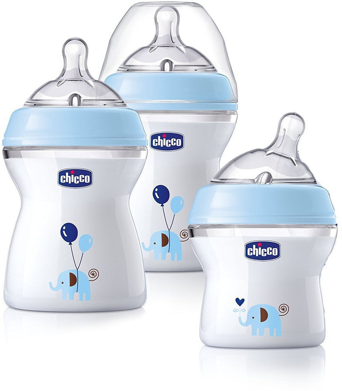 Chicco Natural feeding bottle - 740 ml(Blue)