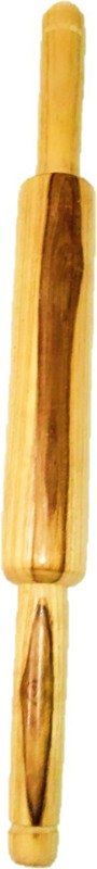 ROYAL SPOONS WOODEN PINJABI STYLE ROLLER, PUNJABI BELAN TEAKWOOD HIGHEST QUALITY 15" Rolling Pin(Brown, Multicolor, Pack of 1)