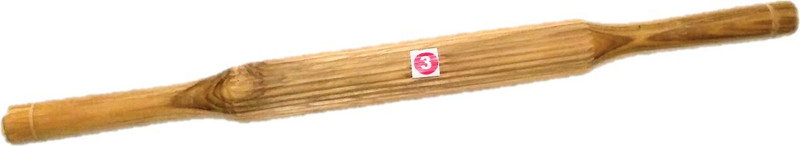 ROYAL SPOONS WOODEN ROLLING Rolling Pin(Multicolor, Pack of 1)