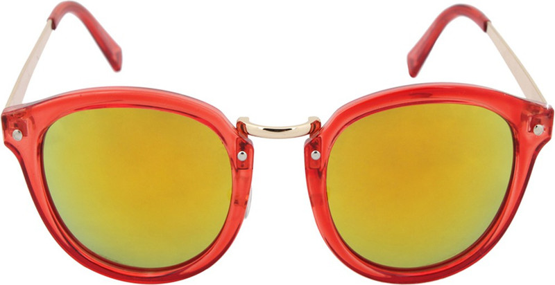 stylefiestafashion Oval Sunglasses(Golden)