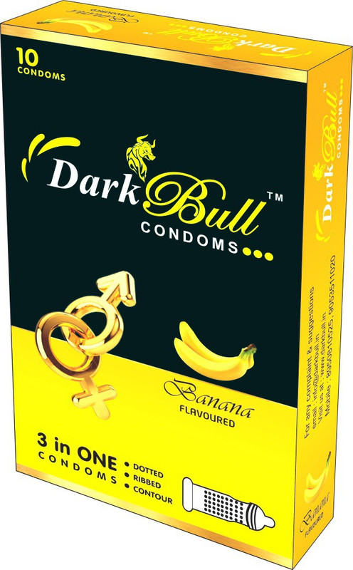 darkbull Banana Flavour condom Condom(10S)