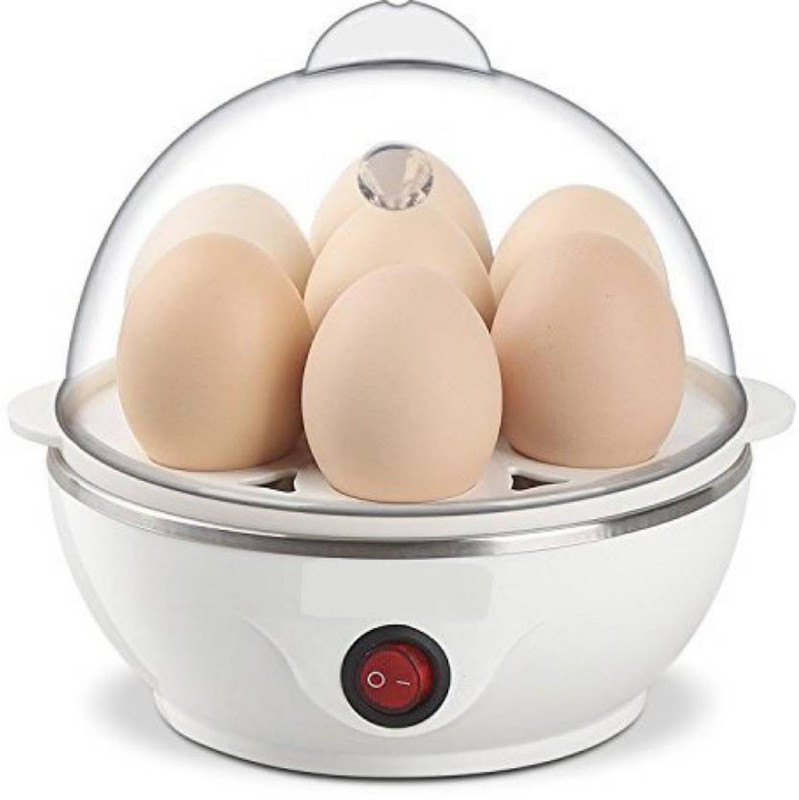 Swarish ELECRIC BOILER/STEAMER/POACHER-E Egg Cooker(Multicolor, 7 Eggs)