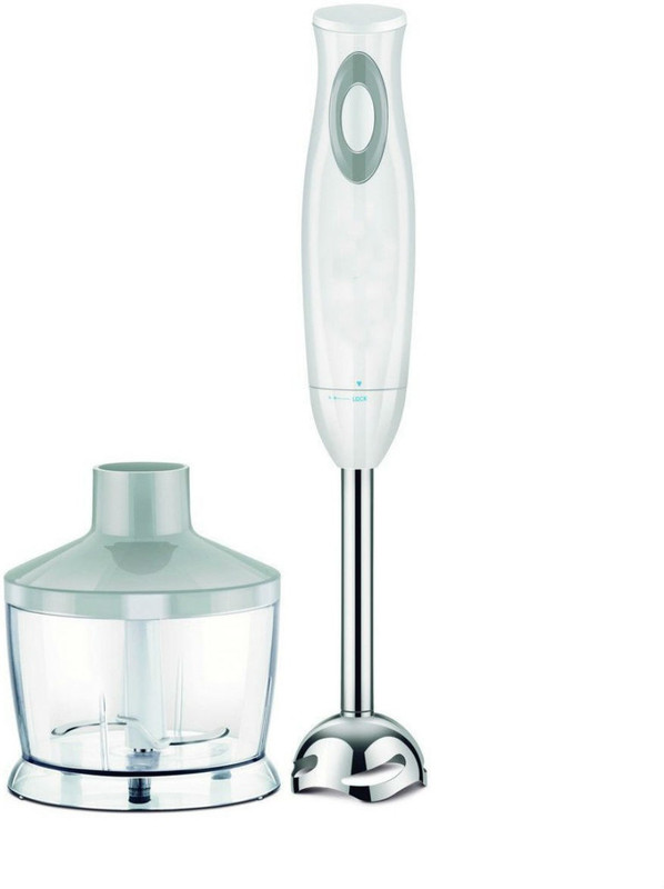 Shrih White Chopper Attachment With 300 W Hand Blender(White)