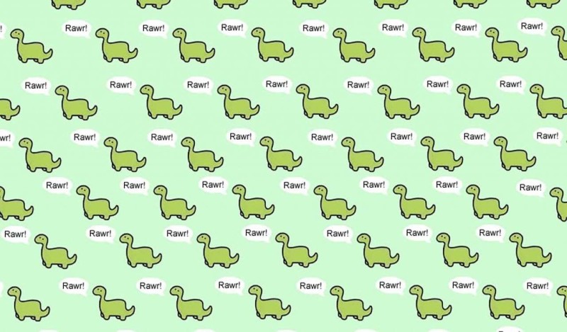 Buy cute dinosaurs background on LARGE PRINT 36X24 INCHES ...