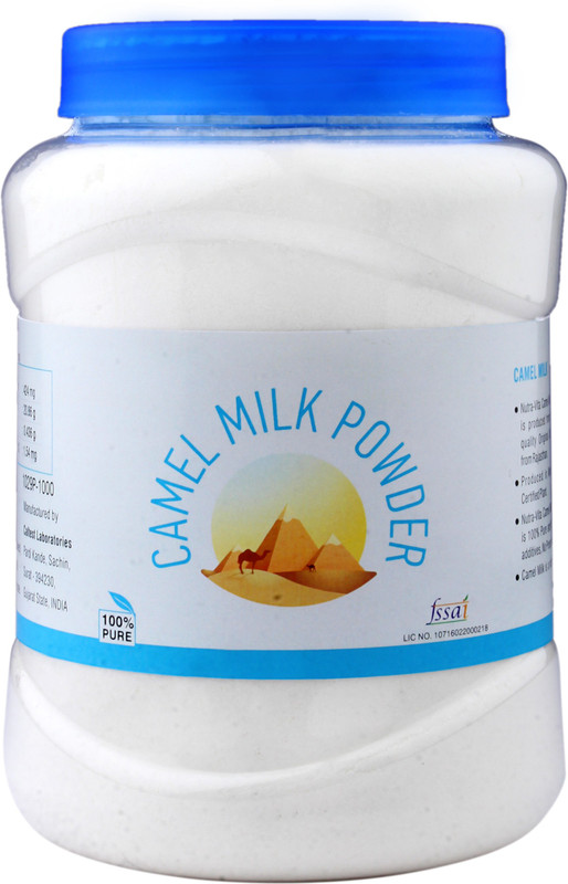 Nutra Vita Freeze Dried Camel 500 g (Natural, Gluten Free, No Added Color,Flavours or Preservatives) Milk Powder(500 g)