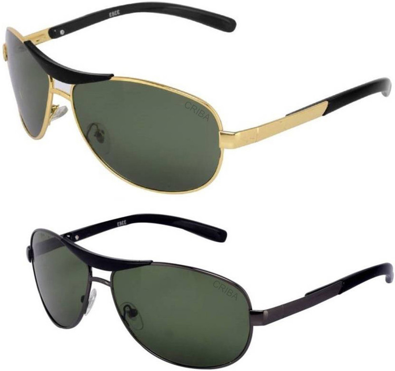 Criba Aviator, Aviator Sunglasses(Green) Criba Aviator, Aviator Sunglasses(Green)