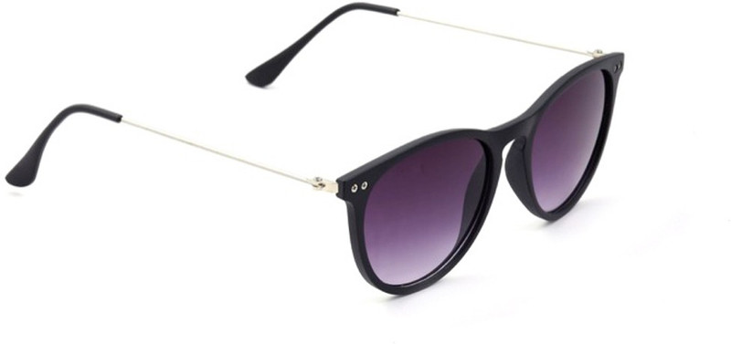 stylefiestafashion Oval Sunglasses(Black)