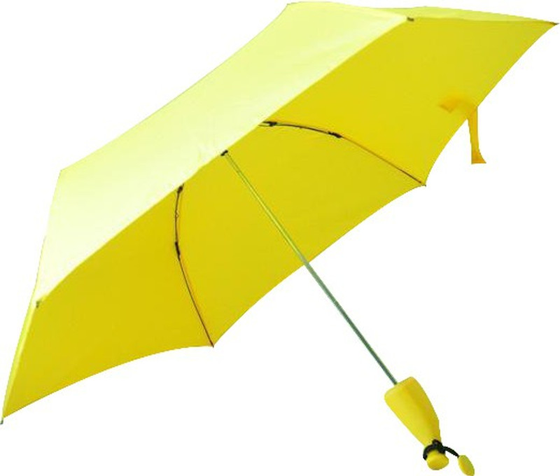 fresh n fine Banana Shape Folding Compact Anti-uv Sun Rain Umbrella (Yellow) Umbrella(Yellow)
