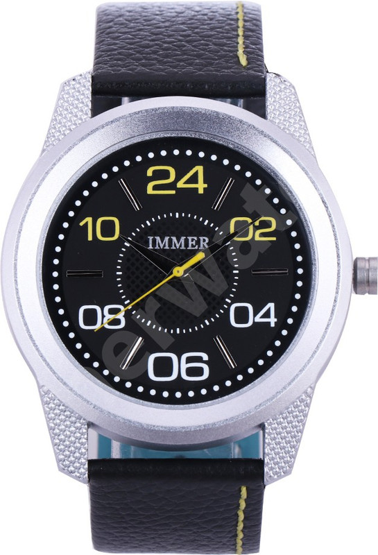 immer Solid - Black Precision Analog Watch  - For Men