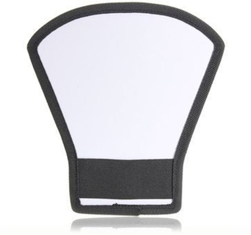 Numex Mini Silver White Flash Diffuser Reflector for Pentax Yongnuo Mini Silver White Flash Diffuser Reflector for Canon Nikon Pentax Yongnuo Sony Diffuser(Black, Silver)