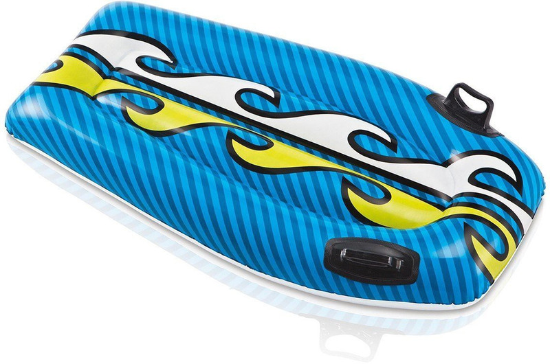 Intex ® Original Inflatable 2 Handle,Kick Board Water Swimming Float Board Inflatable Pool Accessory(Blue)