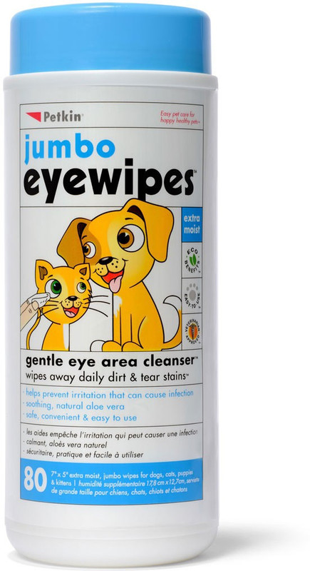 petkin Karlie Flamingo Pet Ear Eye Wipes(Pack of 80)