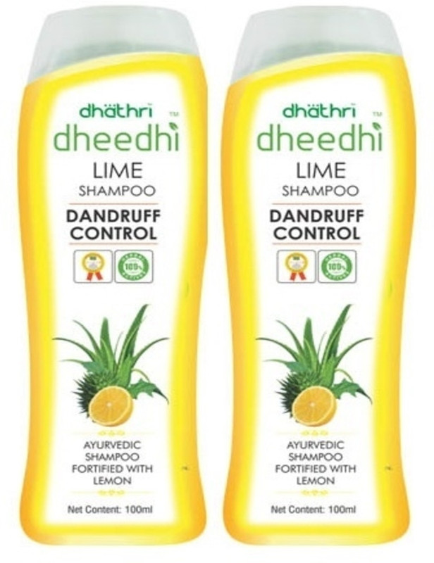Dhathri Dheedhi Lime Shampoo Pack of 2- 100 ml each(200 ml)