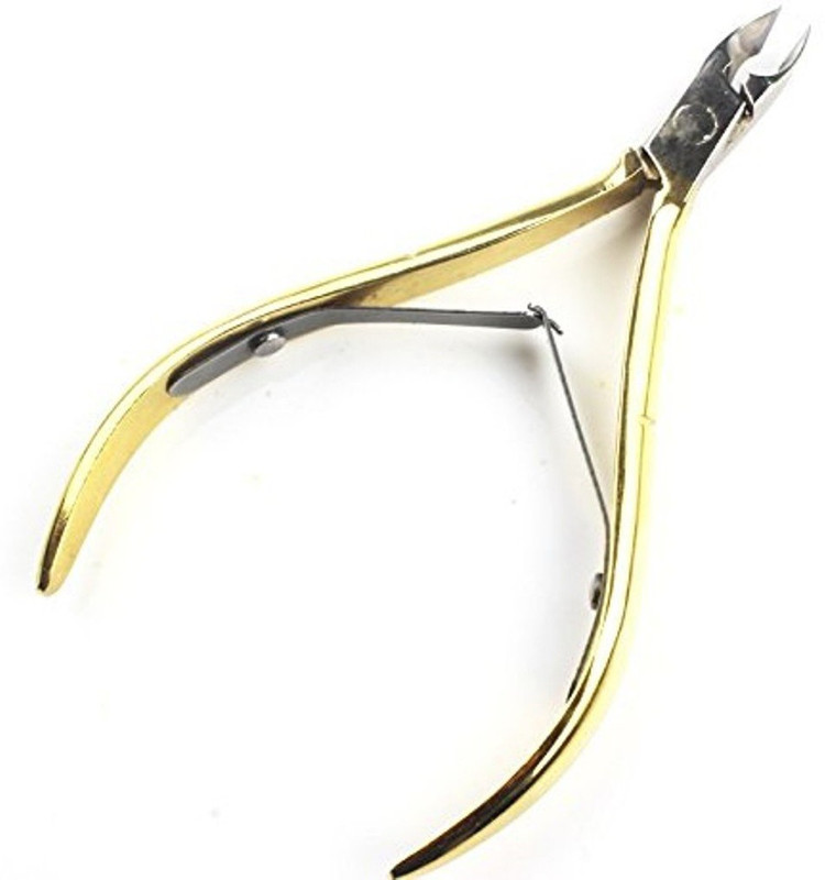 Aeoss Cuticle Cutter Nipper Clippers Nail Cutter Stainless Steel Toenail Cutter for Thick Nails with Double Springs 1/4 Jaw with Cover 4