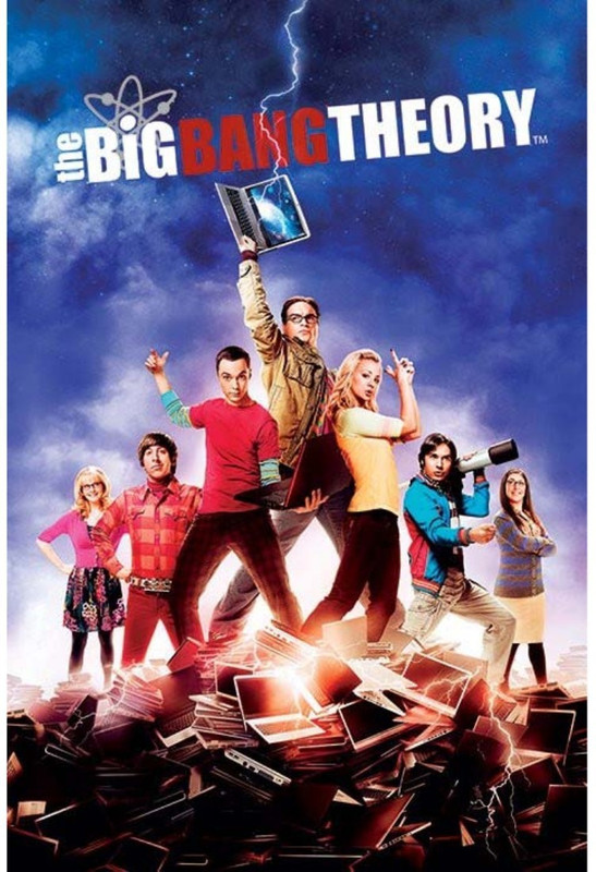 61 x 91.5 cm the Big Bang theory Season 5 DVD Maxi Poster Photographic Paper(5 inch X 5 inch)