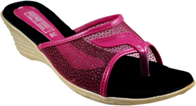 Leatherwood1 Women Pink Wedges