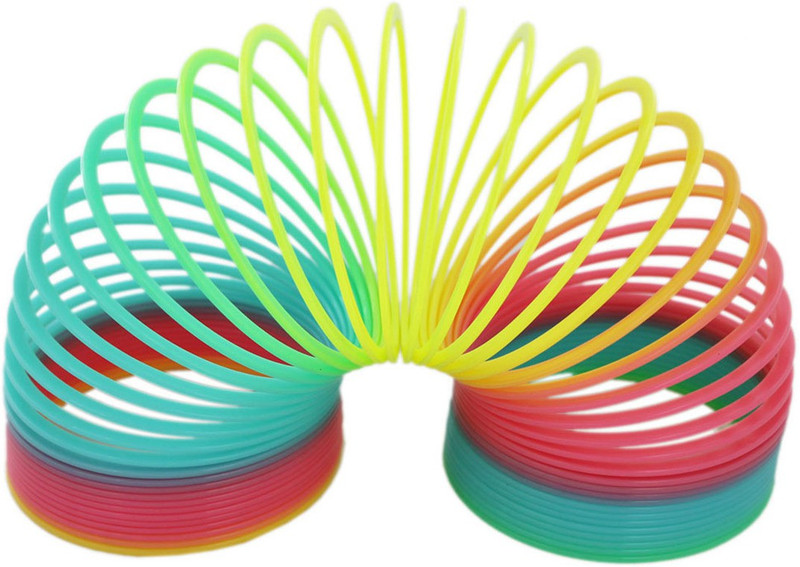 Shoppernation Magic Spring Slinky Toy Magic Spring Gag Toy(Multicolor)