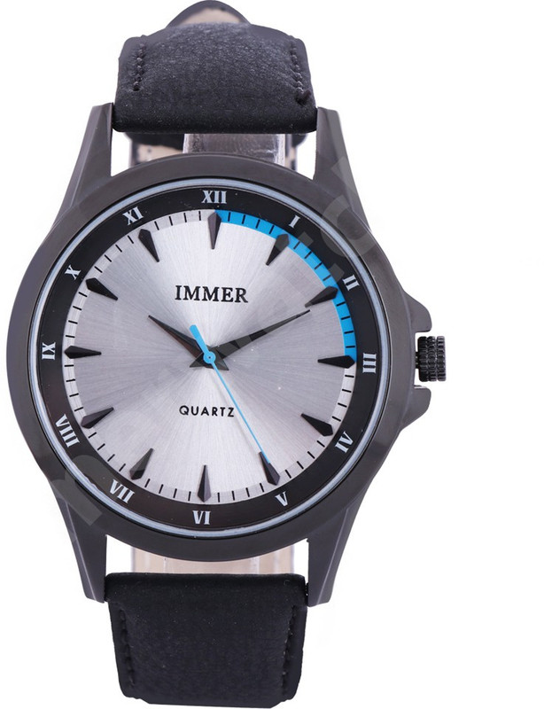 immer Achromatic Armour Analog Watch  - For Men