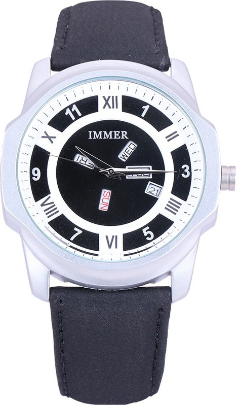 immer Credo - Constant Black Analog Watch  - For Men