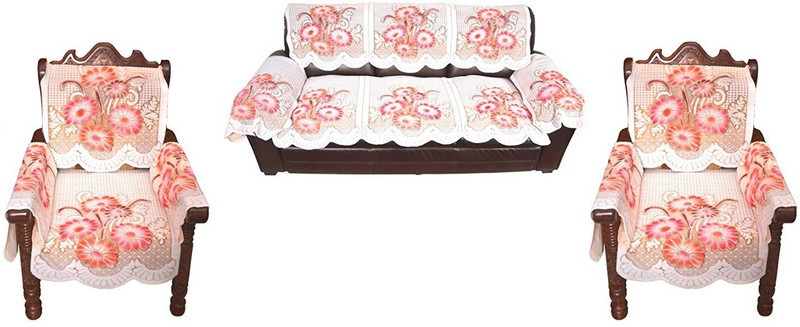 vivek homesaaz Polyester Sofa Cover(multi Pack of 16)
