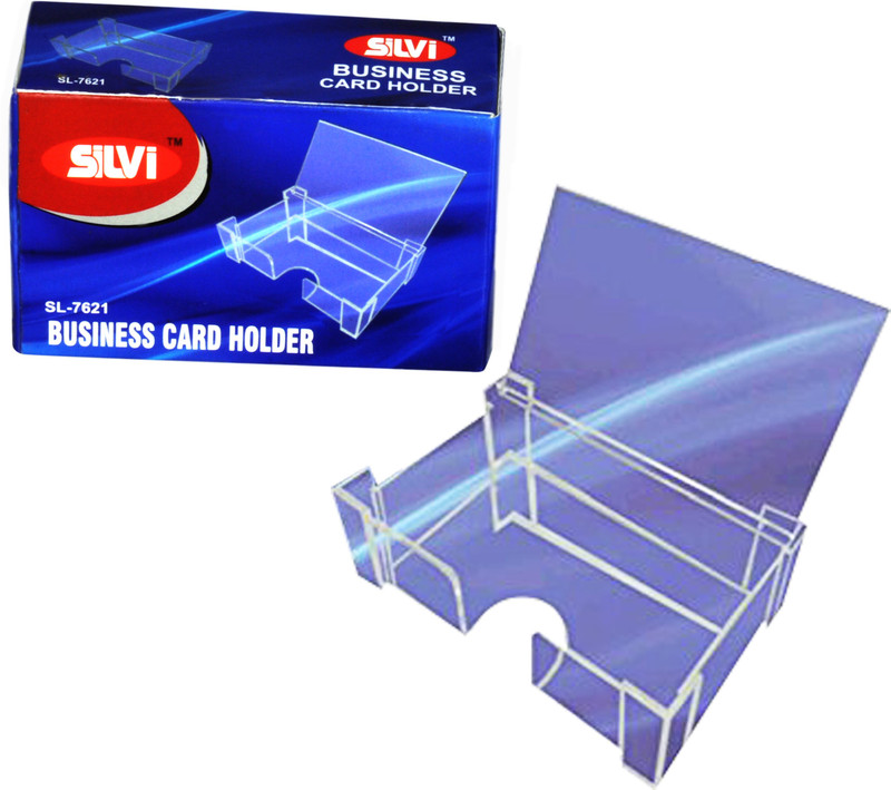 silvi 30 Card Holder(Set of 3, White)