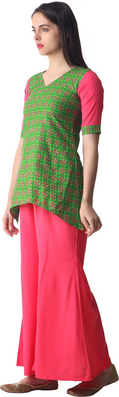 Gerua Women Kurta and Palazzo Set