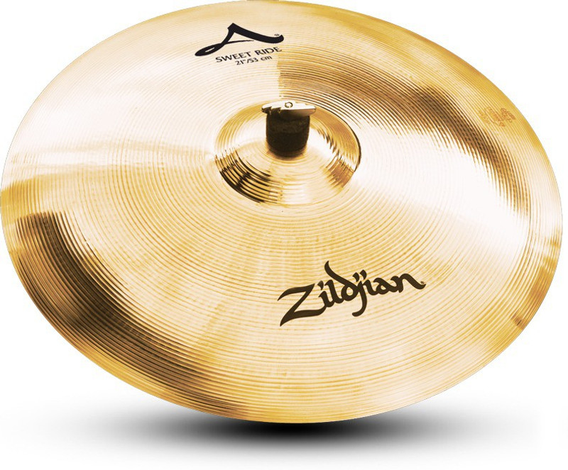 zildjian A20079 21" SWEET RID BRILLIANT CYMBAL Clash Cymbal