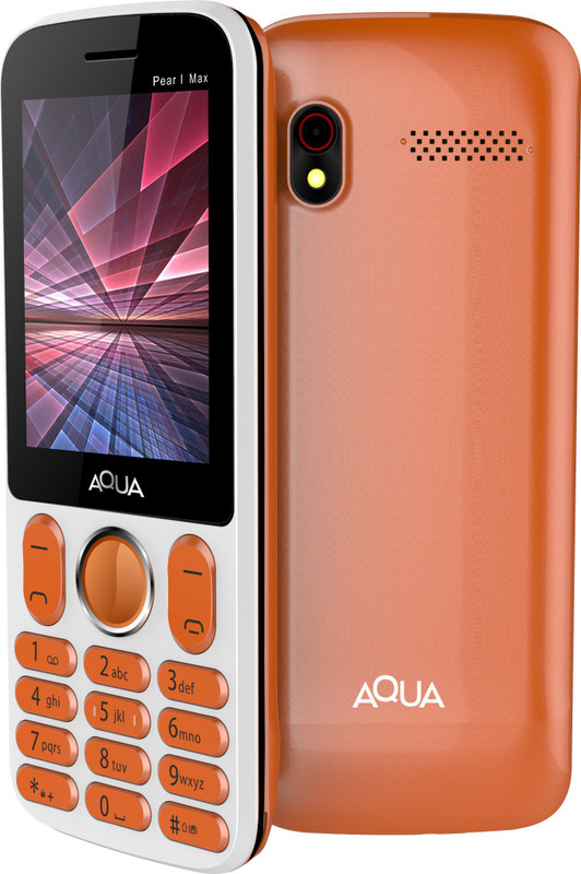 Aqua Pearl Max(White & Orange)