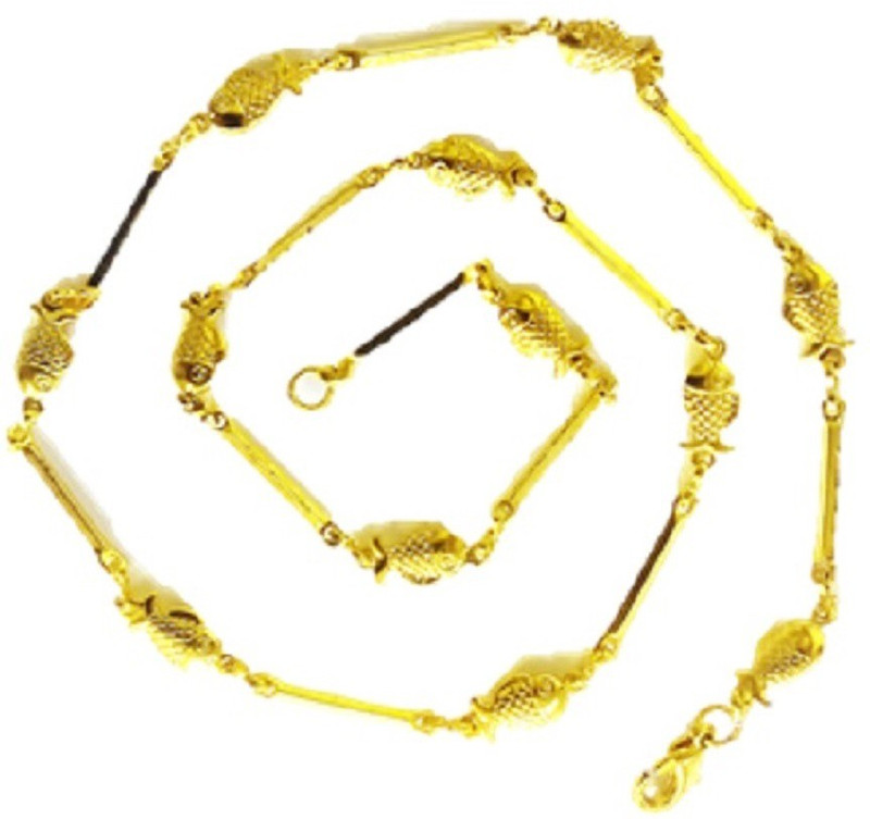 darsh jewellery NA Copper Plated Metal Chain