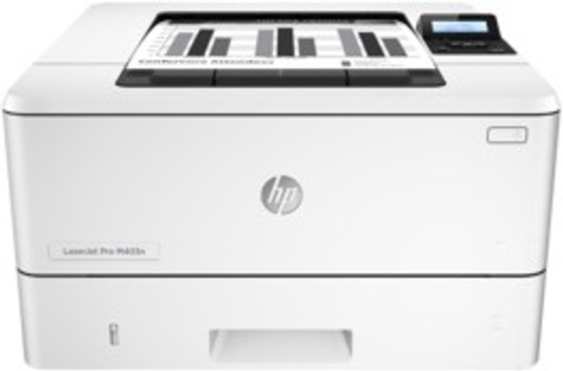 HP LaserJet Pro M403n Single Function Printer(White, Toner Cartridge)