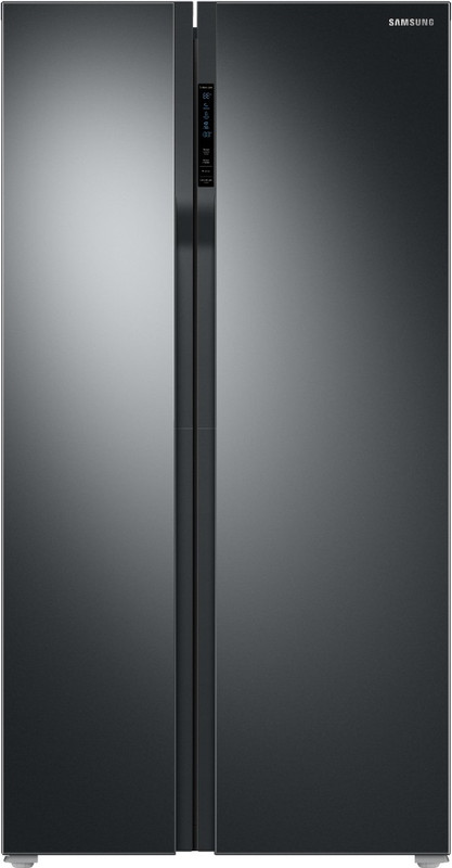 Samsung 604 L Frost Free Side by Side Refrigerator(All Black, RS55K50A02C/TL)