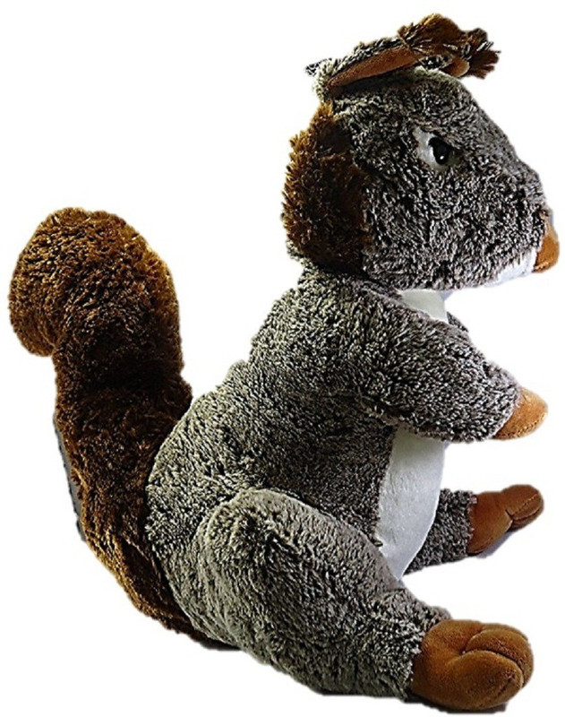 tako bell Squirrel Cute Stuffed Soft Plush Toy Kids Birthday - 42 cm  - 22 cm(Tbrown)
