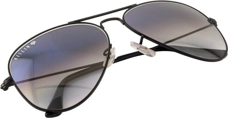 Aislin Aviator Sunglasses(Blue, Grey) Aislin Aviator Sunglasses(Blue, Grey)