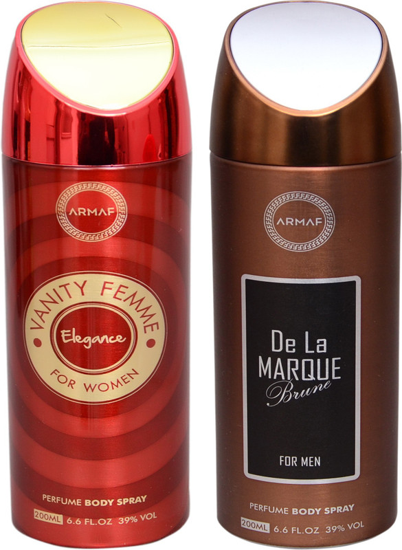armaf deo COMBO KIT Deodorant Spray  -  For Men & Women(400 ml, Pack of 2)