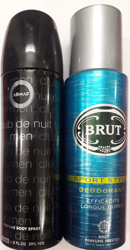 armaf deo COMBO KIT Deodorant Spray  -  For Men(400 ml, Pack of 2)