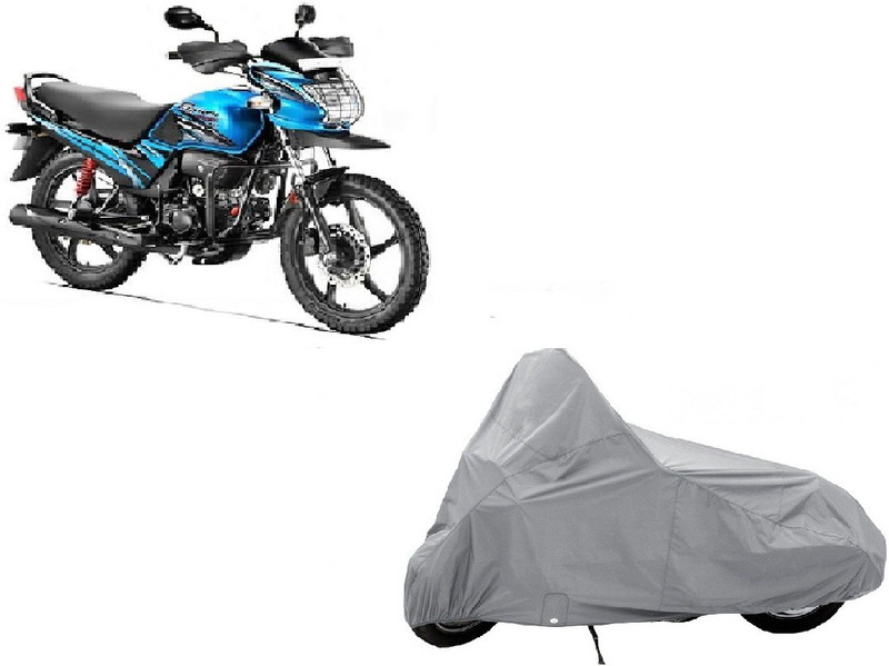 auto age Two Wheeler Cover for Hero(Passion Pro TR, Silver)