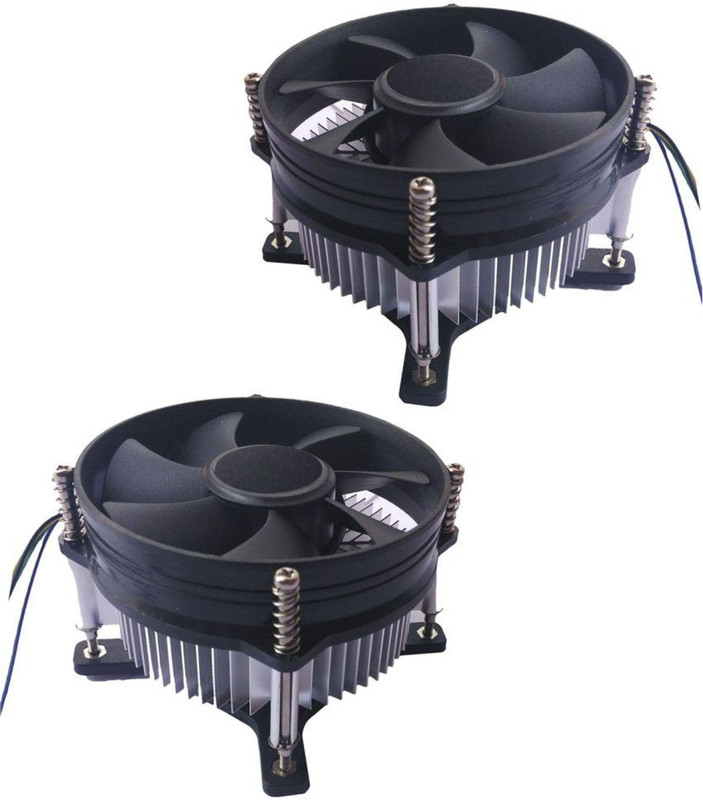 anweshas 2xcpu fan Cooler(Black)