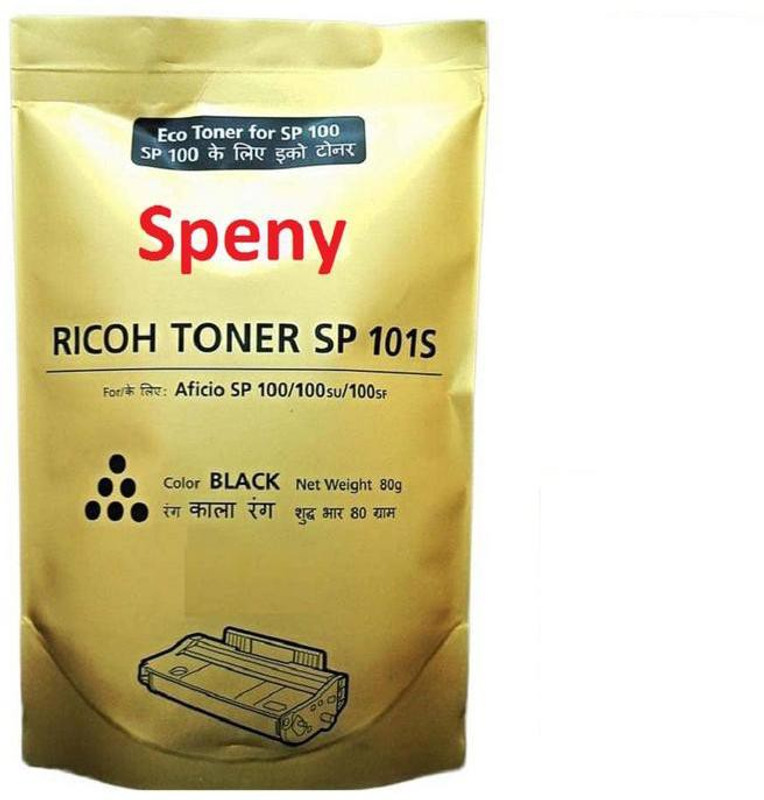 speny Powder For Use In Ricoh Sp100 , Sp200 Sp300 Single Color Ink Toner(Black)
