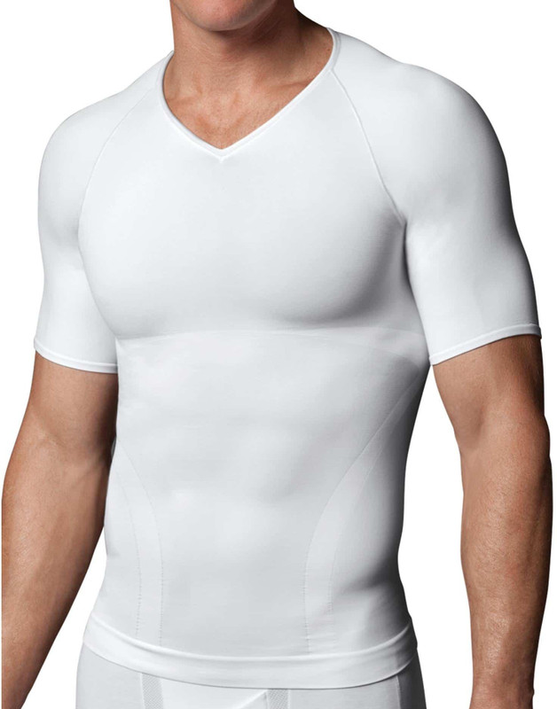 Wonder World ™ Base Layer Skin Fitness Excercise® Shirts tights Men Compression(White Half Sleeve) Wonder World ™ Base Layer Skin Fitness Excercise® Shirts tights Men Compression(White Half Sleeve)