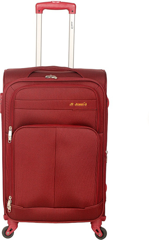JOURNEY9 IGNITE PLUS 55 MAROON Expandable Cabin Luggage - 20 inch(Maroon)