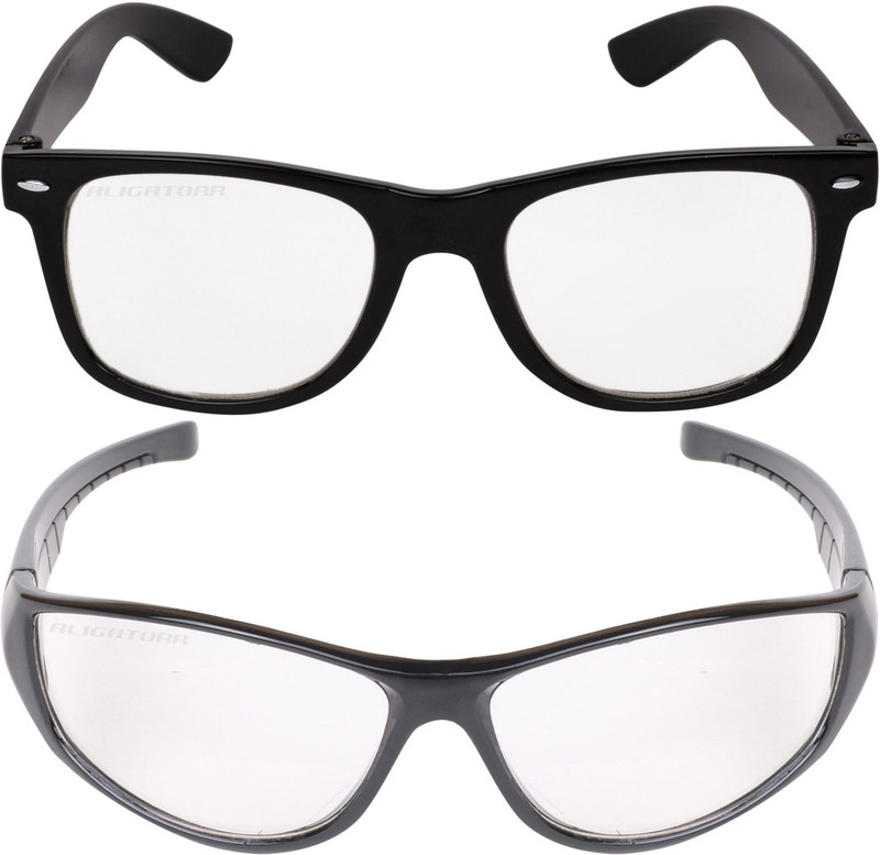 Criba Wayfarer, Retro Square Sunglasses(Clear) Criba Wayfarer, Retro Square Sunglasses(Clear)