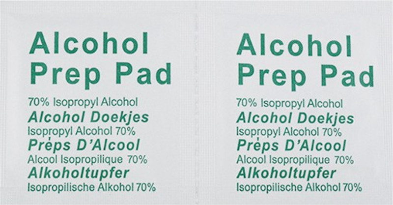 Futaba Skin Cleaning Alcohol Pads - Antiseptic Liquid(36 L, Pack of 36)